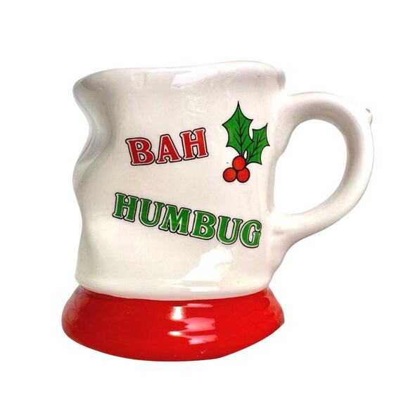 Enesco Other - Vintage Enesco 1980 Bah Humbug Christmas Coffee Mug